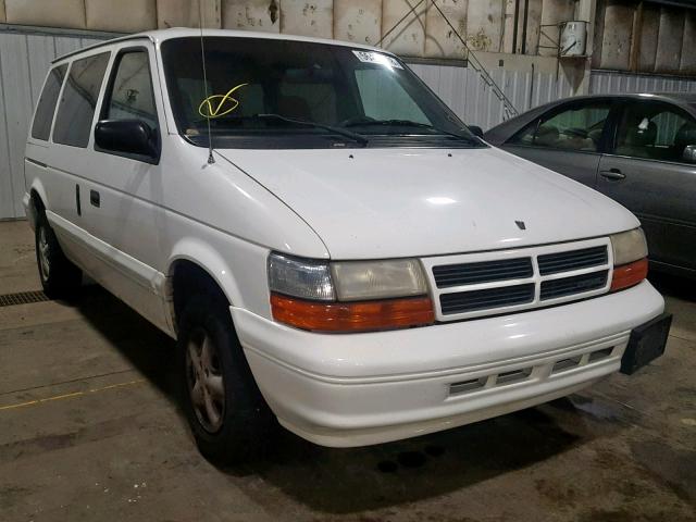 2B4GH2533SR392435 - 1995 DODGE CARAVAN WHITE photo 1