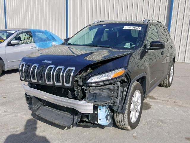 1C4PJLCB4EW154435 - 2014 JEEP CHEROKEE L BLACK photo 2