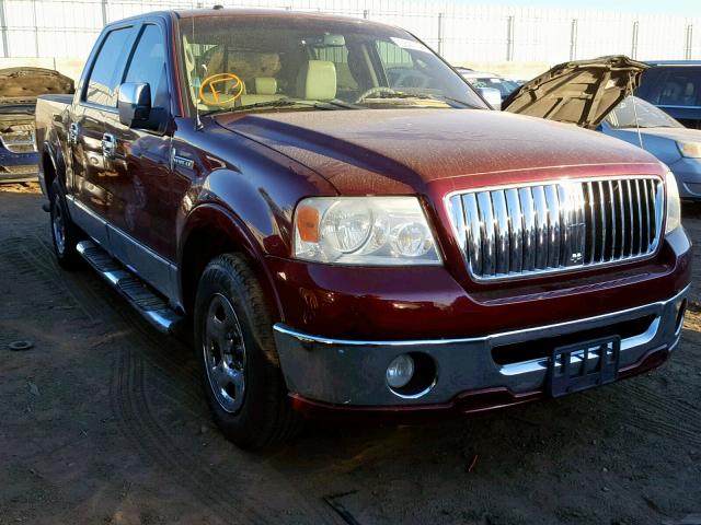 5LTPW16526FJ22318 - 2006 LINCOLN MARK LT BURGUNDY photo 1