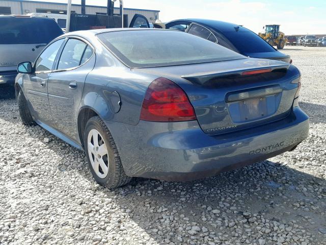 2G2WP552661258344 - 2006 PONTIAC GRAND PRIX ლურჯი ფოტო 3