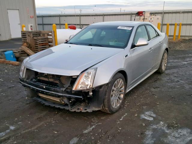 1G6DS5E36C0118542 - 2012 CADILLAC CTS PREMIU SILVER photo 2