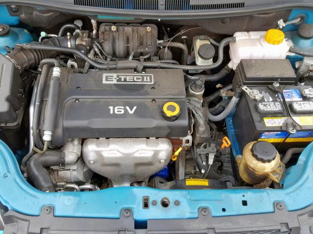KL1TD56648B213082 - 2008 CHEVROLET AVEO BASE Turkuaz foto 7