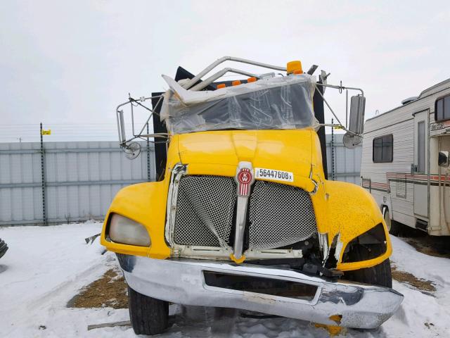 2NKHLJ9X0FM975284 - 2015 KENWORTH CONSTRUCTI YELLOW photo 7