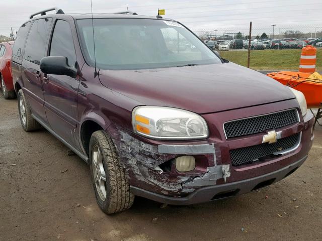 1GNDV33L66D126995 - 2006 CHEVROLET UPLANDER L Tünd qırmızı foto 1