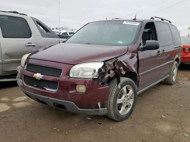 1GNDV33L66D126995 - 2006 CHEVROLET UPLANDER L Tünd qırmızı foto 2