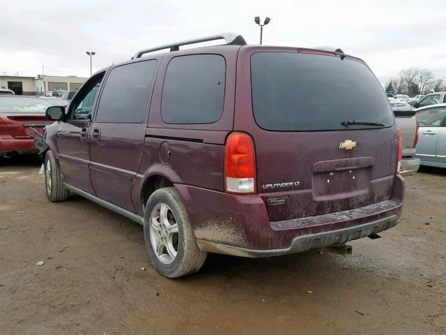 1GNDV33L66D126995 - 2006 CHEVROLET UPLANDER L Tünd qırmızı foto 3