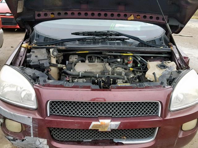 1GNDV33L66D126995 - 2006 CHEVROLET UPLANDER L Tünd qırmızı foto 7