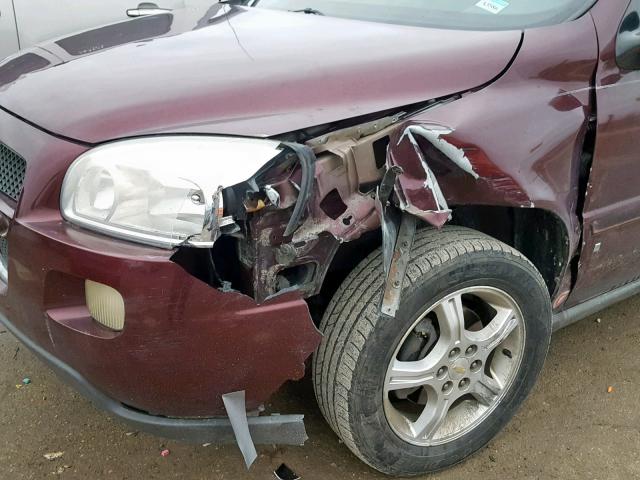 1GNDV33L66D126995 - 2006 CHEVROLET UPLANDER L Tünd qırmızı foto 9