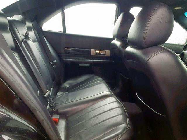 1LNHM86S35Y625432 - 2005 LINCOLN LS BLACK photo 6