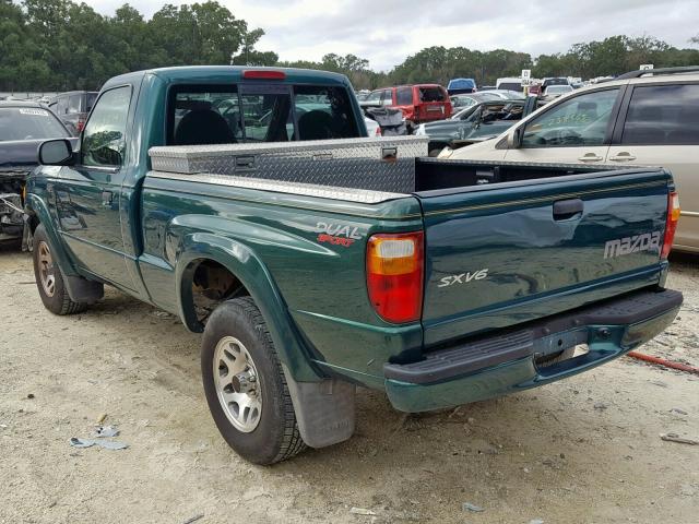 4F4YR12U01TM22159 - 2001 MAZDA B3000 GREEN photo 3