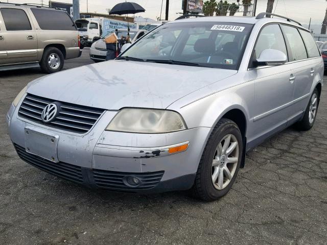 WVWVE63B54E305865 - 2004 VOLKSWAGEN PASSAT GLS SILVER photo 2