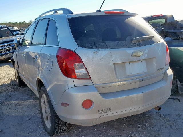 3GNFL3EK2DS506898 - 2013 CHEVROLET CAPTIVA LT SILVER photo 3