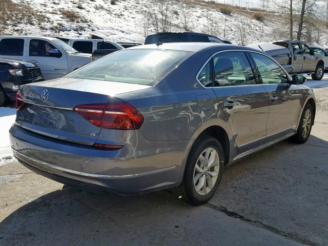 1VWAT7A31HC047669 - 2017 VOLKSWAGEN PASSAT S GRAY photo 4