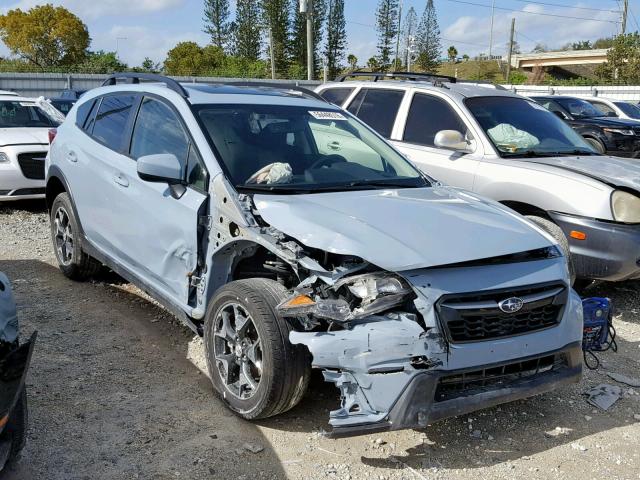 JF2GTADC9JH299315 - 2018 SUBARU CROSSTREK GRAY photo 1