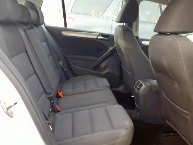 WVWDB7AJ0CW040513 - 2012 VOLKSWAGEN GOLF 白色 照片 6