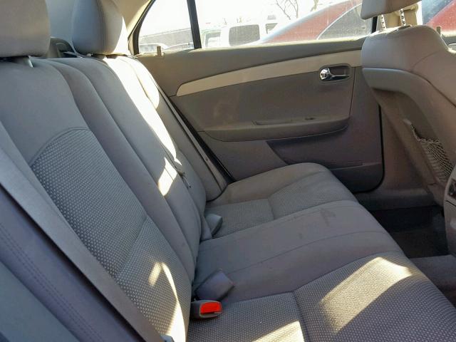 1G1ZA5E18BF137926 - 2011 CHEVROLET MALIBU LS Күміс фото 6