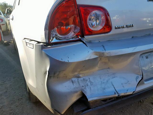 1G1ZA5E18BF137926 - 2011 CHEVROLET MALIBU LS Күміс фото 9