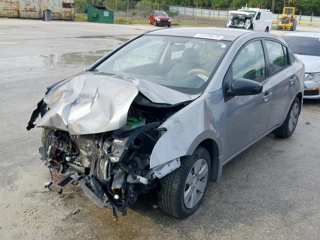 3N1AB6AP2CL710301 - 2012 NISSAN SENTRA 2.0 GRAY photo 2