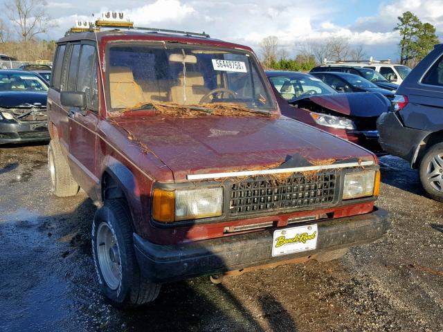 JACCH58E4J7918070 - 1988 ISUZU TROOPER II BURGUNDY photo 1