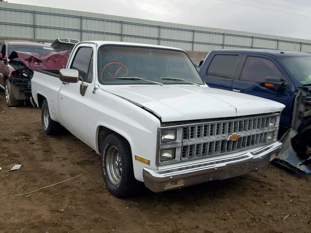 1GCCC14H8BZ128060 - 1981 CHEVROLET C/K10 WHITE photo 1