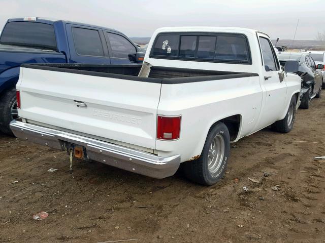 1GCCC14H8BZ128060 - 1981 CHEVROLET C/K10 WHITE photo 4