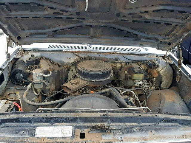 1GCCC14H8BZ128060 - 1981 CHEVROLET C/K10 WHITE photo 7