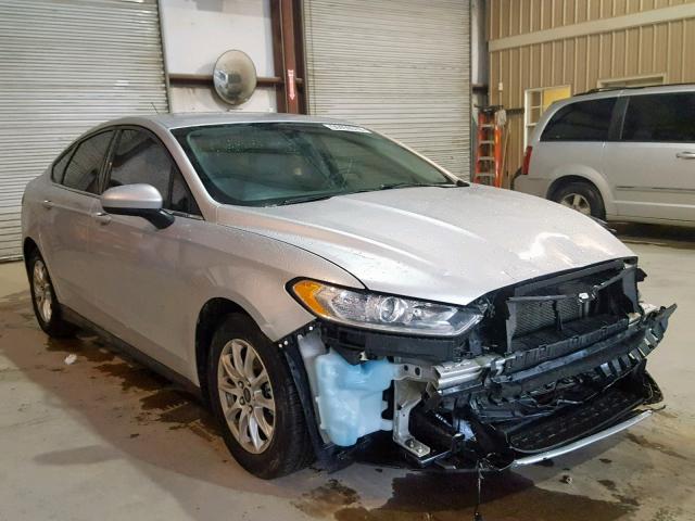 3FA6P0G75GR269572 - 2016 FORD FUSION S SILVER photo 1