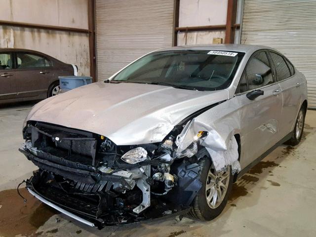 3FA6P0G75GR269572 - 2016 FORD FUSION S SILVER photo 2