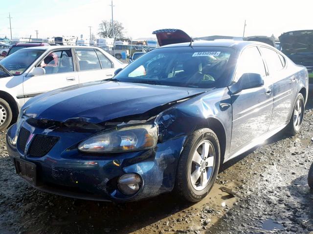 2G2WS522251250453 - 2005 PONTIAC GRAND PRIX BLUE photo 2