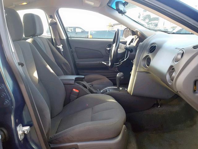 2G2WS522251250453 - 2005 PONTIAC GRAND PRIX BLUE photo 5