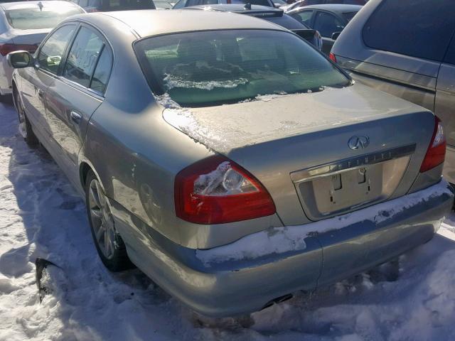 JNKBF01A62M002036 - 2002 INFINITI Q45 GRAY photo 3