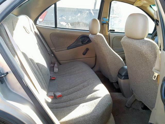 1G1JC524927104451 - 2002 CHEVROLET CAVALIER B TAN photo 6