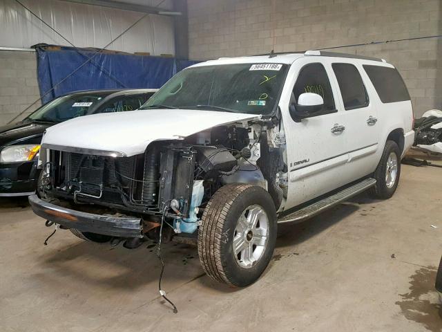 1GKFK66867J227948 - 2007 GMC YUKON XL D WHITE photo 2