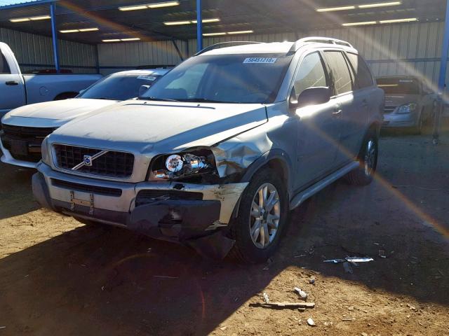 YV1CZ91HX31001015 - 2003 VOLVO XC90 T6 SILVER photo 2