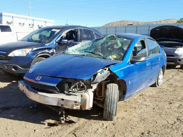 1G8AJ52F33Z171061 - 2003 SATURN ION LEVEL BLUE photo 2