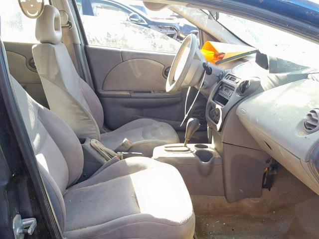 1G8AJ52F33Z171061 - 2003 SATURN ION LEVEL BLUE photo 5