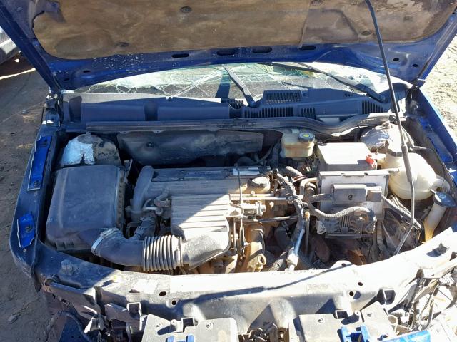 1G8AJ52F33Z171061 - 2003 SATURN ION LEVEL BLUE photo 7