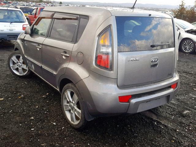 KNDJT2A21B7233547 - 2011 KIA SOUL + GRAY photo 3