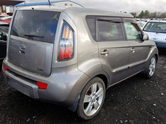 KNDJT2A21B7233547 - 2011 KIA SOUL + GRAY photo 4