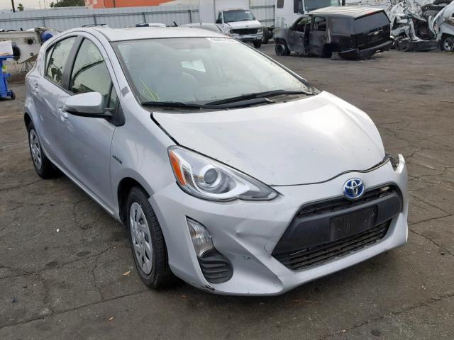 JTDKDTB34G1118434 - 2016 TOYOTA PRIUS C SILVER photo 1