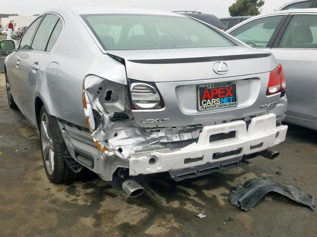 JTHBN96S765003575 - 2006 LEXUS GS GENERAT SILVER photo 3