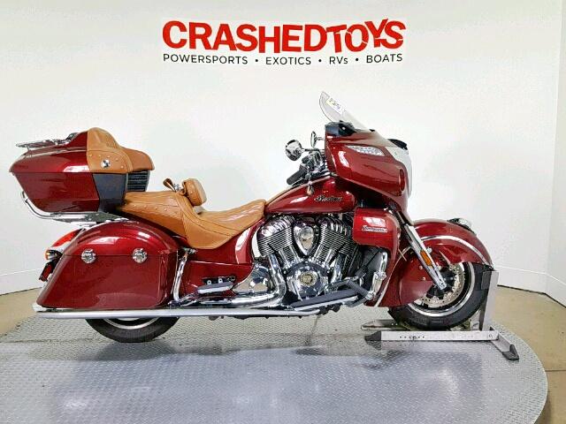 56KTRAAA9J3368817 - 2018 INDIAN MOTORCYCLE CO. ROADMASTER BURGUNDY photo 1