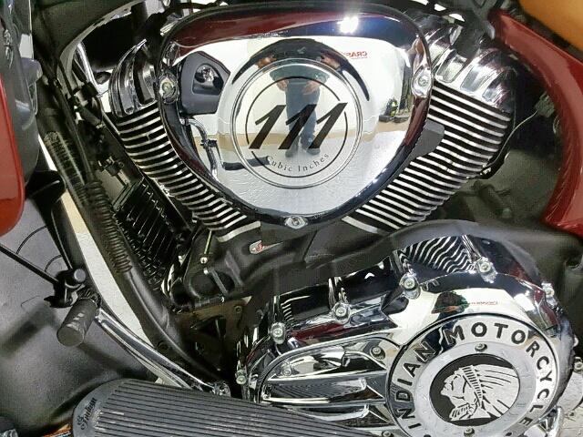 56KTRAAA9J3368817 - 2018 INDIAN MOTORCYCLE CO. ROADMASTER BURGUNDY photo 12