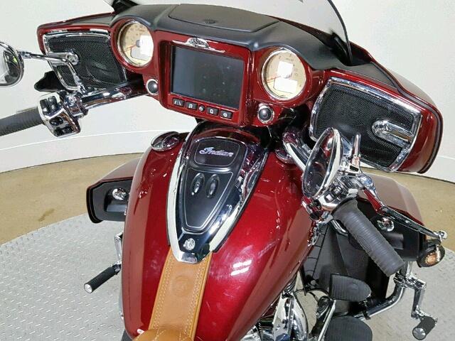 56KTRAAA9J3368817 - 2018 INDIAN MOTORCYCLE CO. ROADMASTER BURGUNDY photo 15