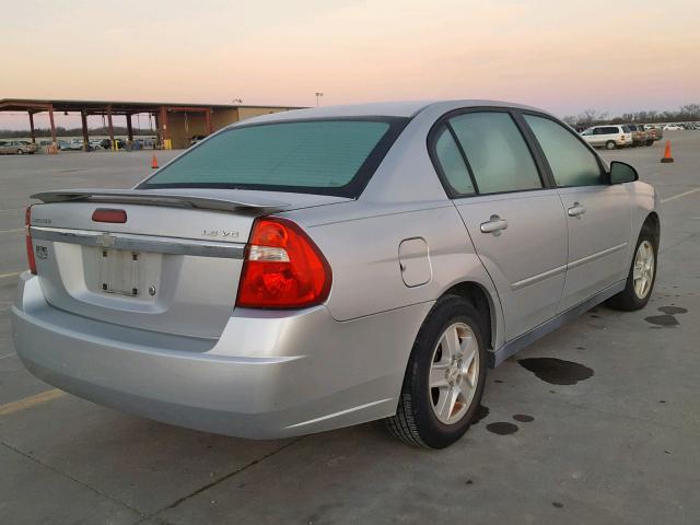 1G1ZT54834F168836 - 2004 CHEVROLET MALIBU LS 银色 照片 4
