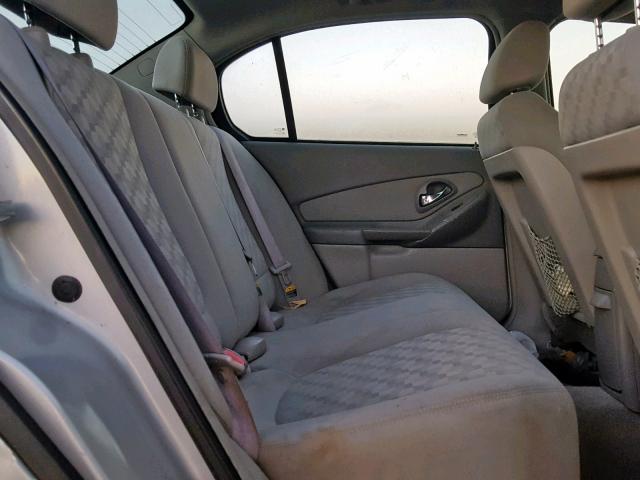 1G1ZT54834F168836 - 2004 CHEVROLET MALIBU LS 银色 照片 6