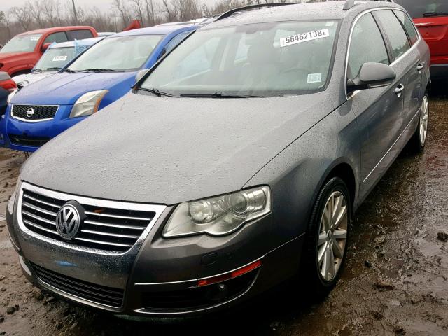 WVWTU73C07E006264 - 2007 VOLKSWAGEN PASSAT 3.6 GRAY photo 2