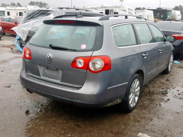 WVWTU73C07E006264 - 2007 VOLKSWAGEN PASSAT 3.6 GRAY photo 4