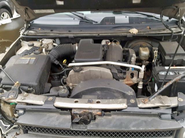 1GNET16S266128216 - 2006 CHEVROLET TRAILBLAZE GRAY photo 7