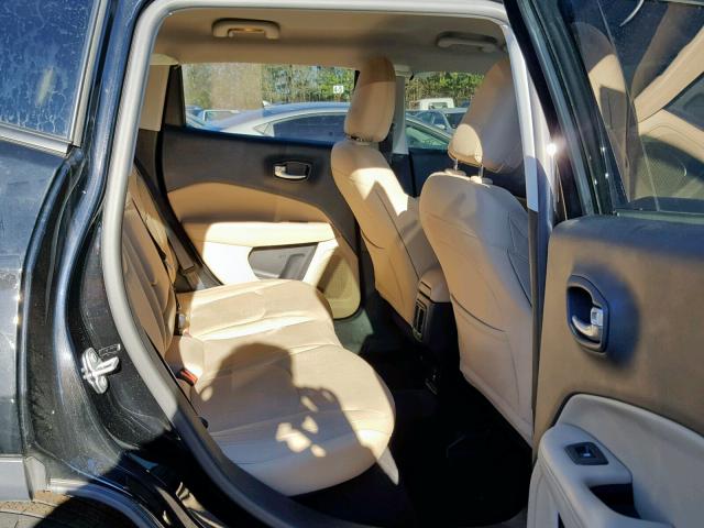 3C4NJCAB7JT122878 - 2018 JEEP COMPASS SP შავი ფოტო 6